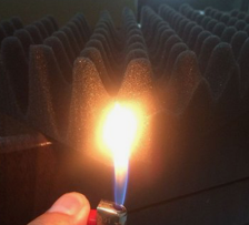 สารหน่วงไฟใช้ในสิ่งทอ