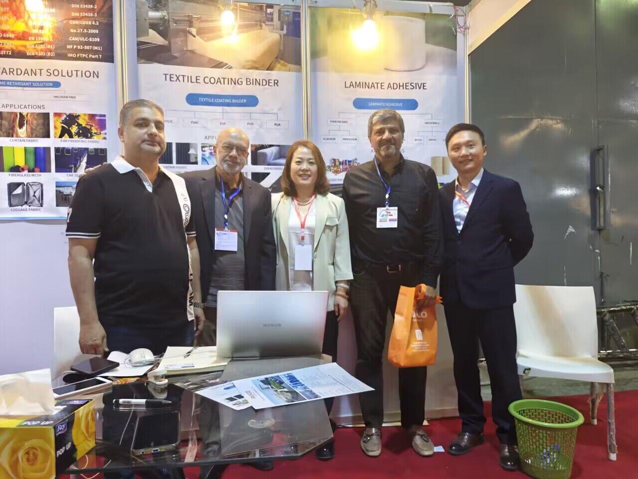 Zhejiang Ruico Advanced Materials Co., Ltd. เข้าร่วมในนิทรรศการสิ่งทอแห่งเอเชียครั้งที่ 26